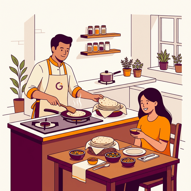 Authentic Indian Roti